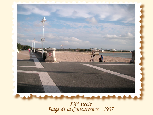 Plage de la concurrence